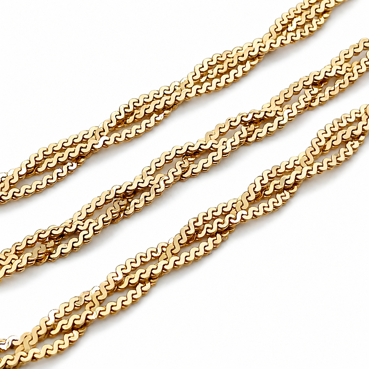 Collana - 18 carati Oro giallo - Made in Italy - Handmade