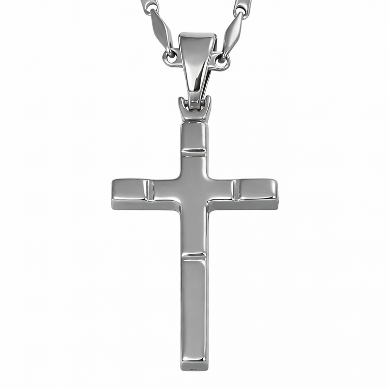 Collana con ciondolo - 18 carati Oro bianco