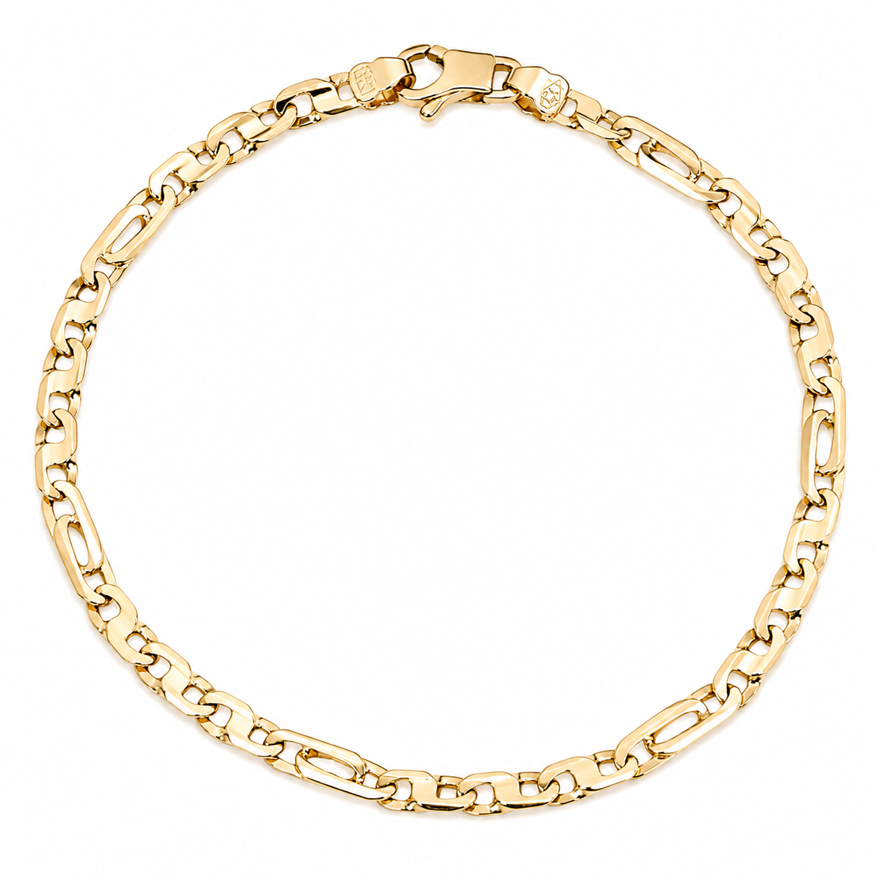 Bracciale - 18 carati Oro giallo - Made in Italy - Handmade