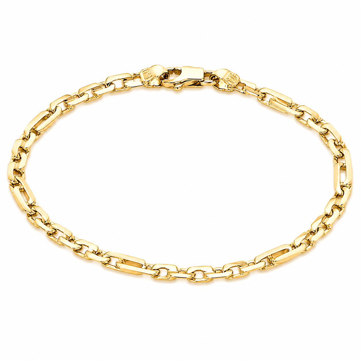 Bracciale - 18 carati Oro giallo - Made in Italy - Handmade