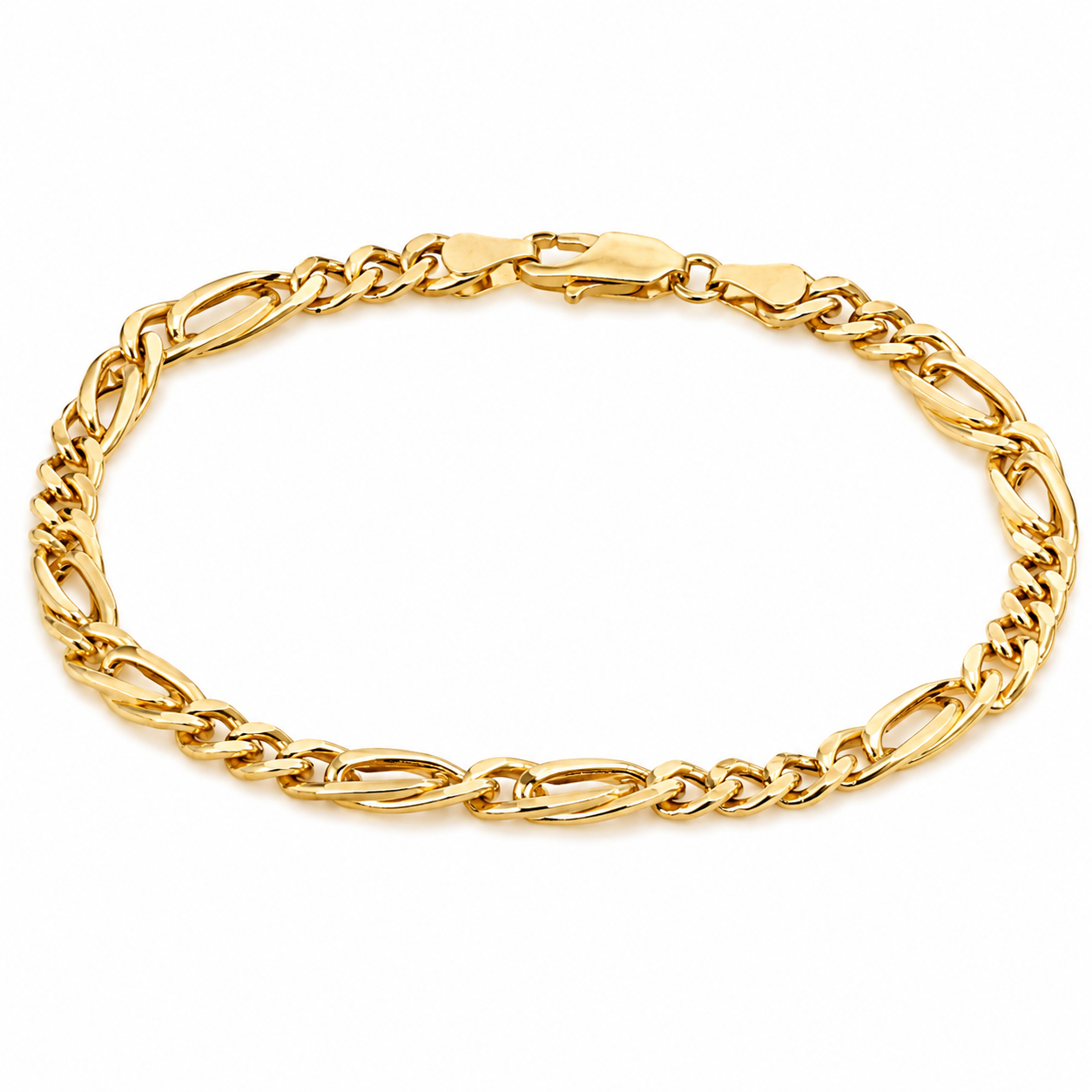 Bracciale - 18 carati Oro giallo - Made in Italy - Handmade