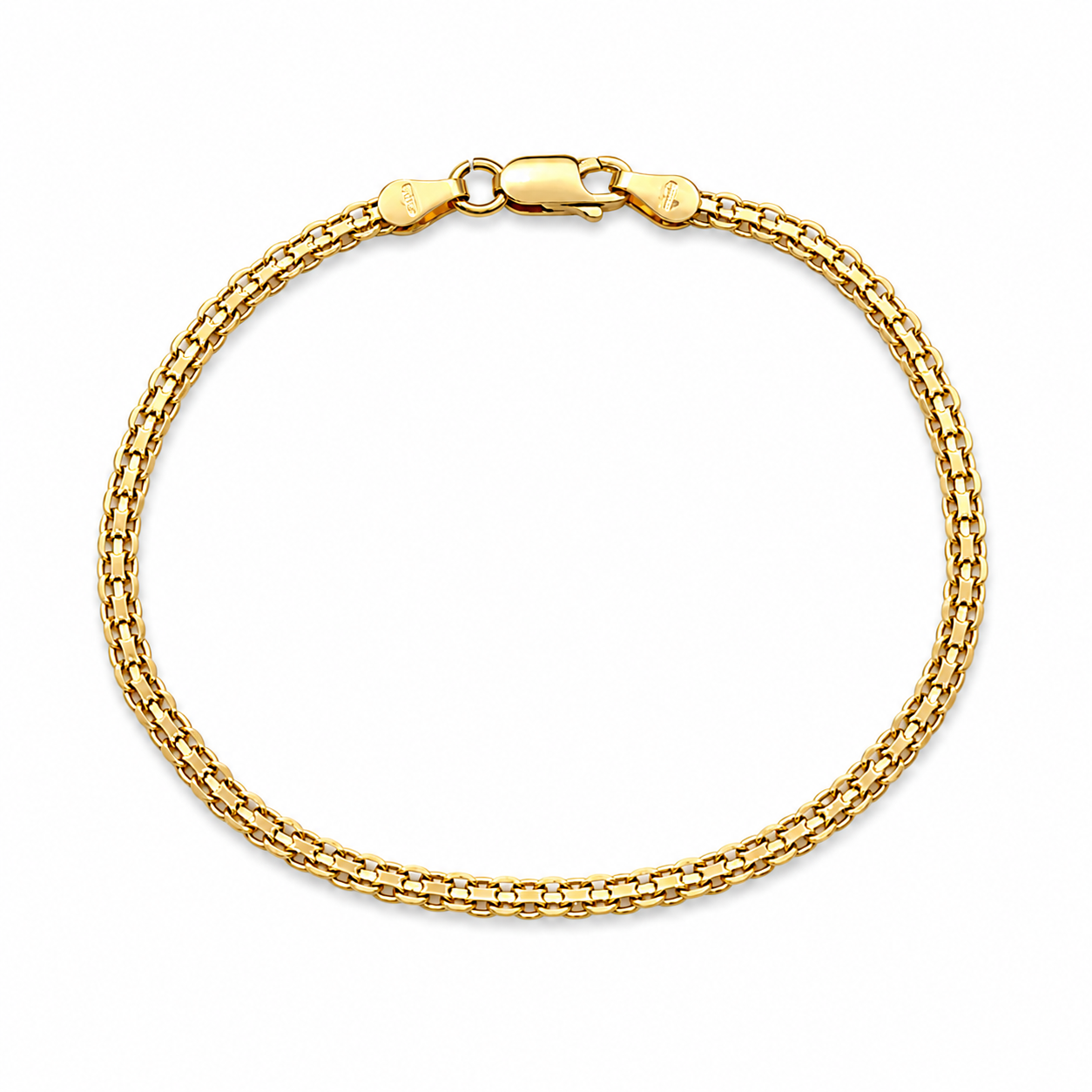 Bracciale - 18 carati Oro giallo - Made in Italy - Handmade