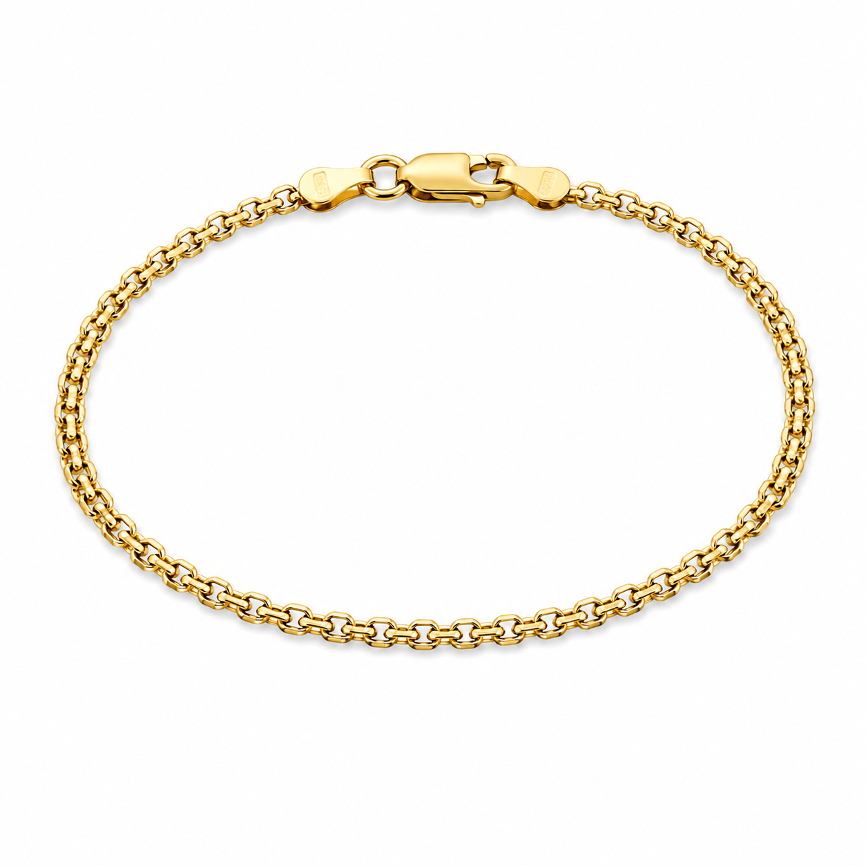 Bracciale - 18 carati Oro giallo - Made in Italy - Handmade