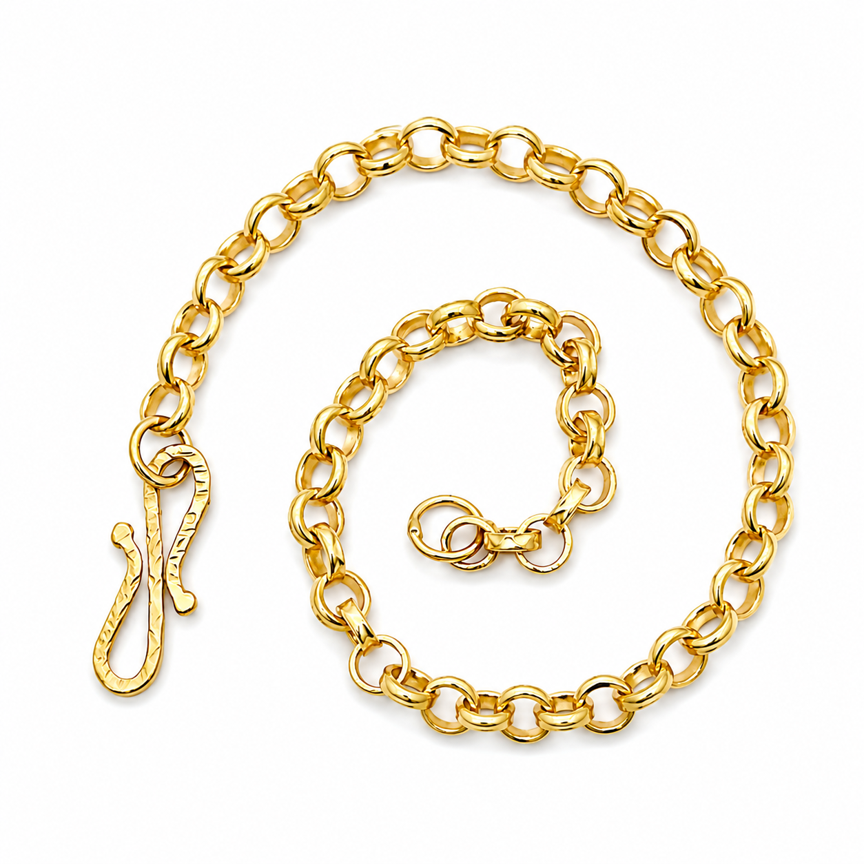 Bracciale - 18 carati Oro giallo - Made in Italy - Handmade