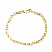 Bracciale - 18 carati Oro giallo - Made in Italy - Handmade