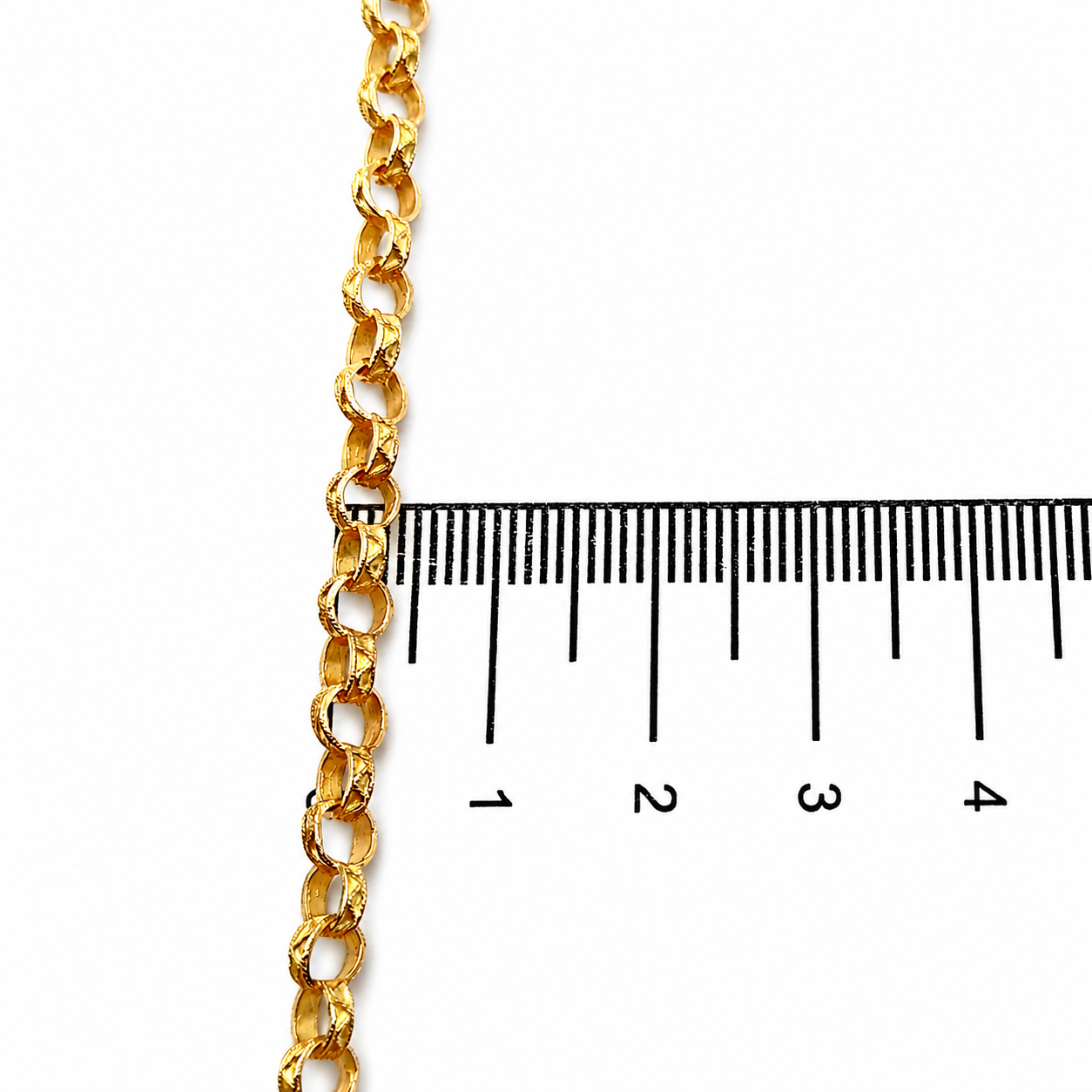 Bracciale - 18 carati Oro giallo - Made in Italy - Handmade
