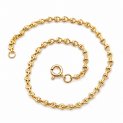 Bracciale - 18 carati Oro giallo - Made in Italy - Handmade