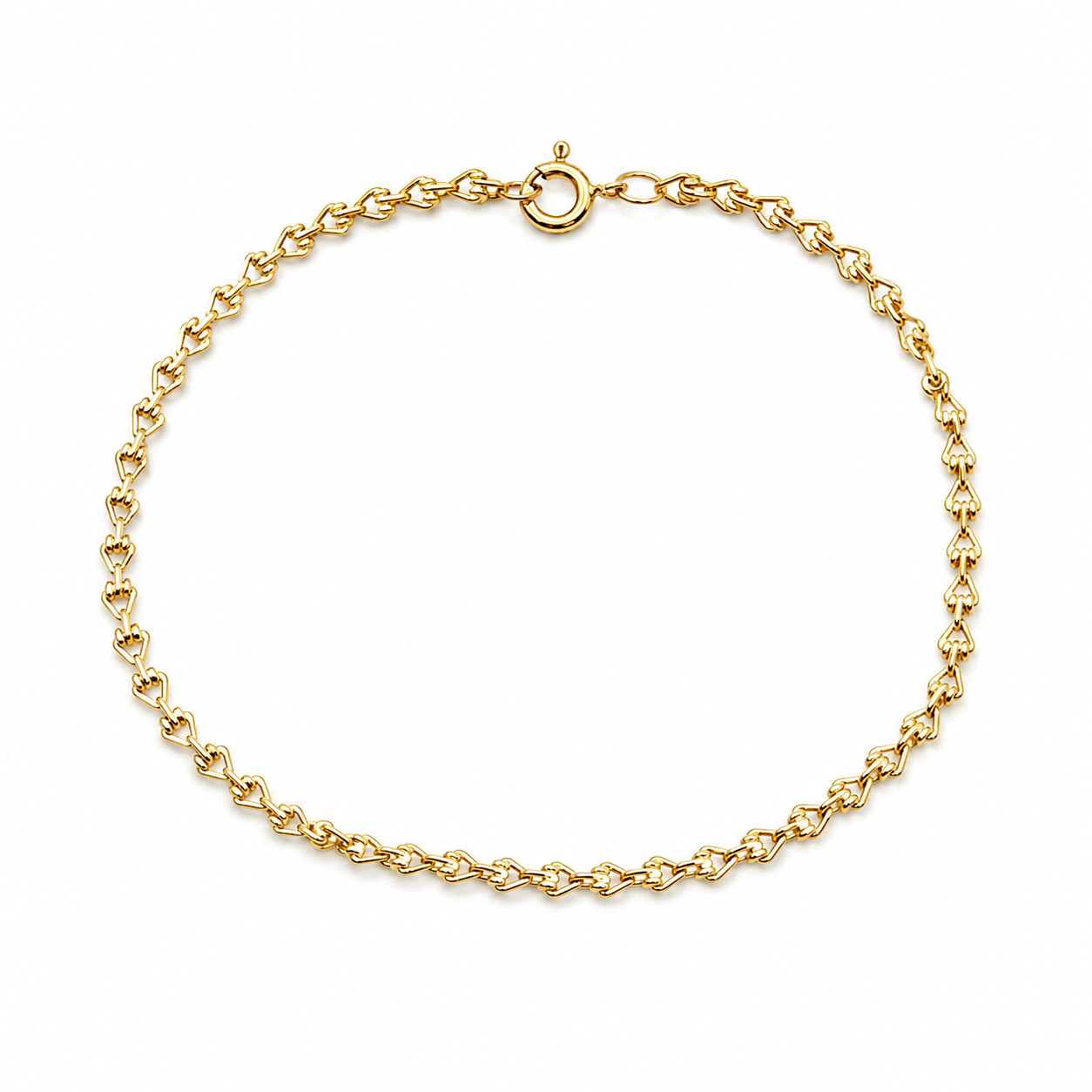 Bracciale - 18 carati Oro giallo - Made in Italy - Handmade