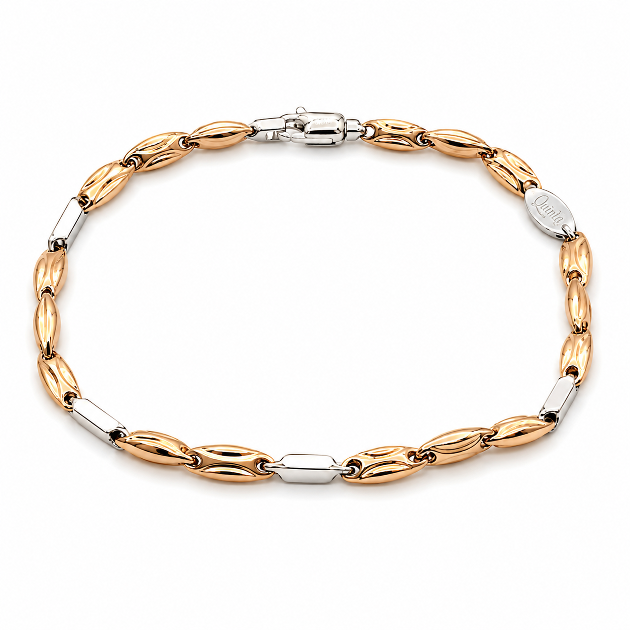 Bracciale - 18 carati Oro giallo, Oro bianco - Made in Italy