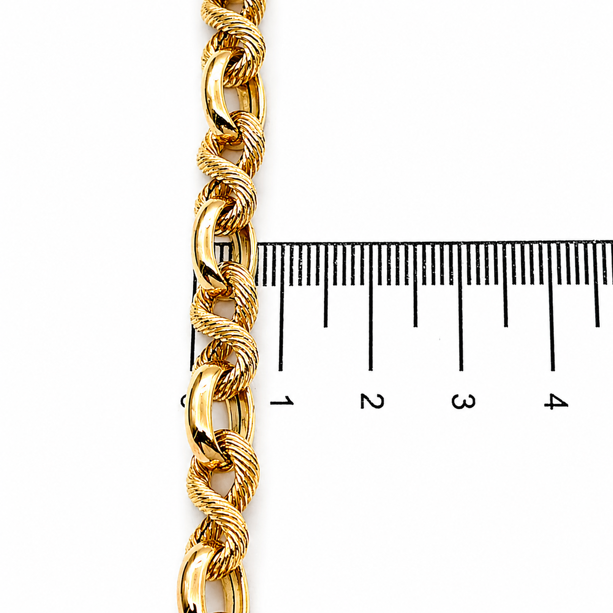 Bracciale - 18 carati Oro giallo - Made in Italy - Handmade