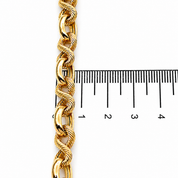 Bracciale - 18 carati Oro giallo - Made in Italy - Handmade