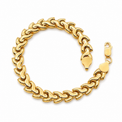 Bracciale - 18 carati Oro giallo - Made in Italy - Handmade