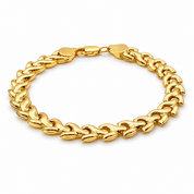 Bracciale - 18 carati Oro giallo - Made in Italy - Handmade