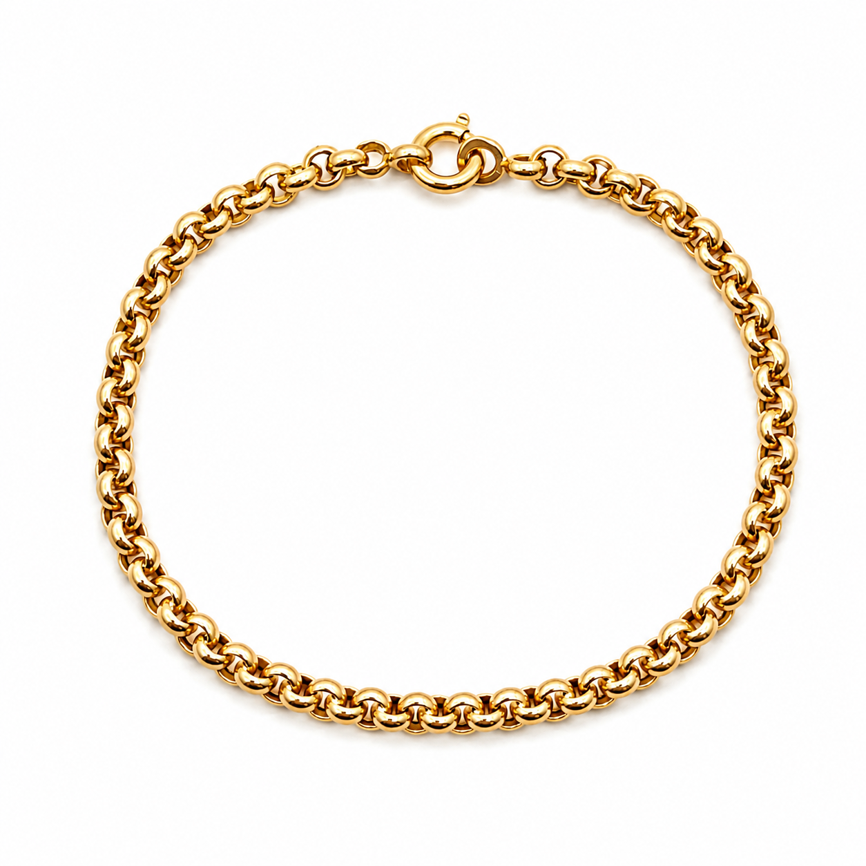 Bracciale - 18 carati Oro giallo - Made in Italy - Handmade