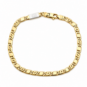 Bracciale - 18 carati Oro giallo - Made in Italy