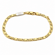 Bracciale - 18 carati Oro giallo - Made in Italy