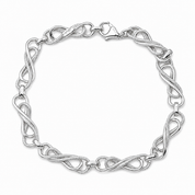 Bracciale - 18 carati Oro bianco - Made in Italy - Handmade