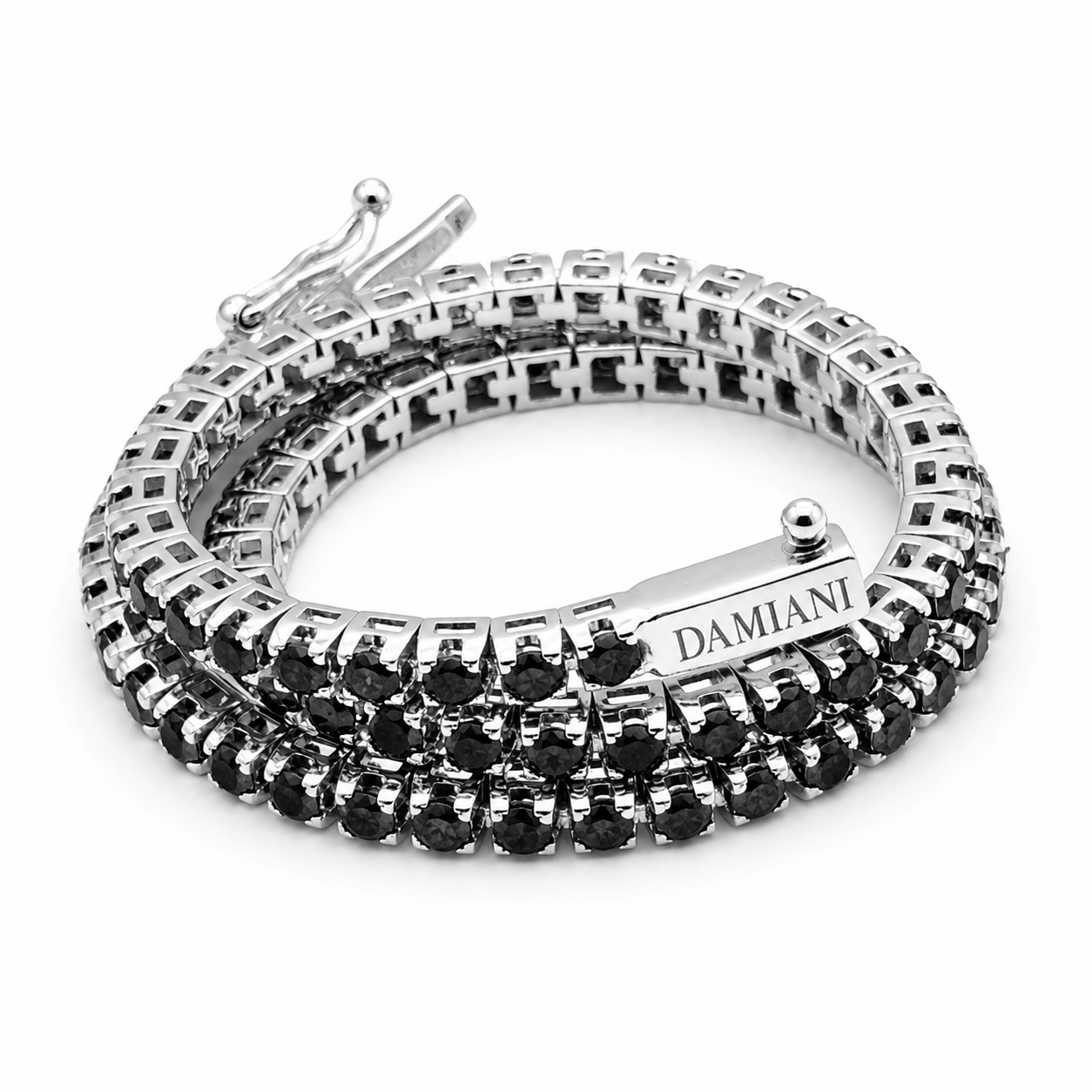 Bracciale - 18 carati Oro bianco - 2.46ct. tw. Diamante (Naturale) - Made in Italy - Handmade