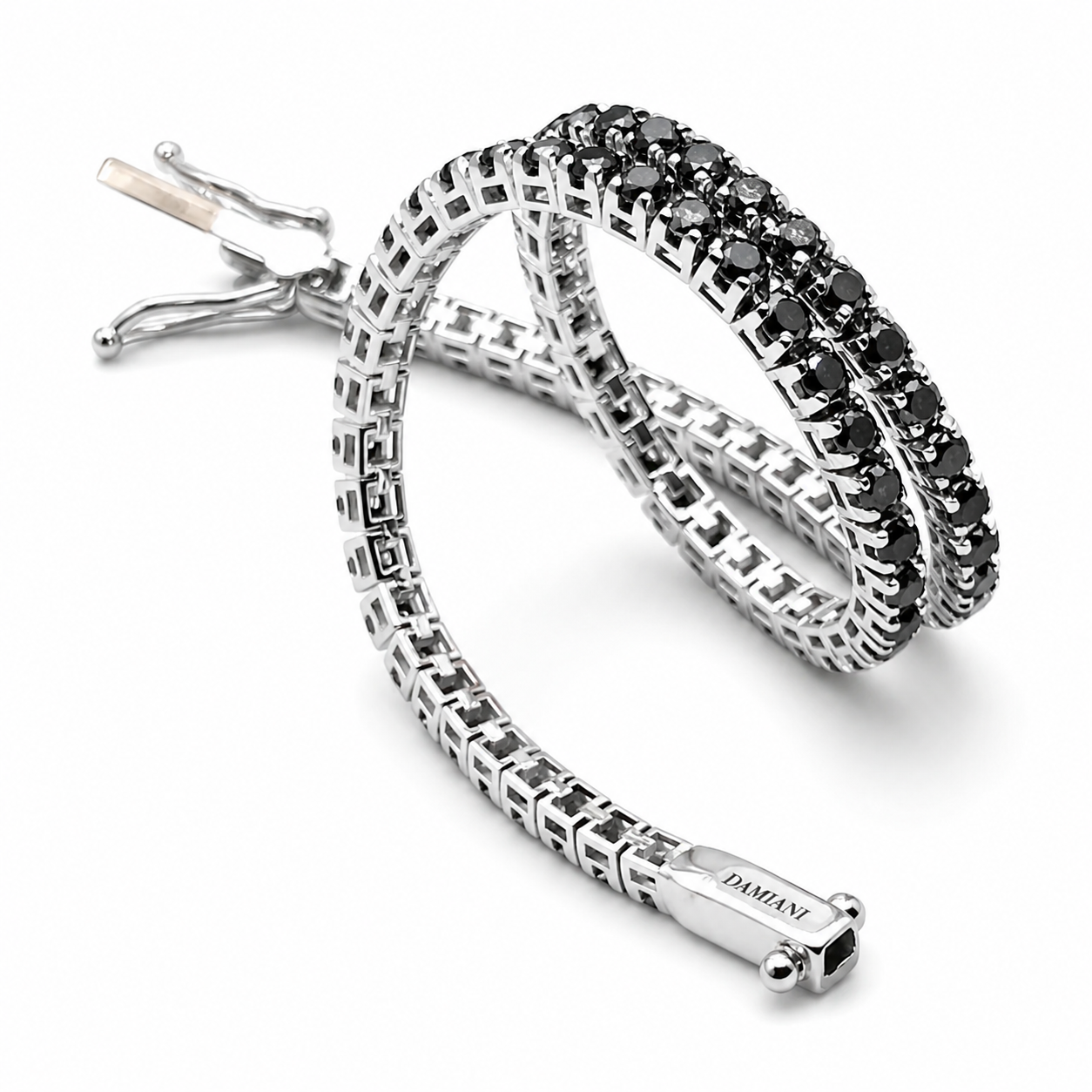 Bracciale - 18 carati Oro bianco - 2.46ct. tw. Diamante (Naturale) - Made in Italy - Handmade