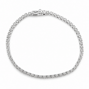 Bracciale - 18 carati Oro bianco - 2.00ct. tw. Diamante (Naturale) - Made in Italy - Handmade