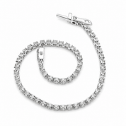 Bracciale - 18 carati Oro bianco - 2.00ct. tw. Diamante (Naturale) - Made in Italy - Handmade
