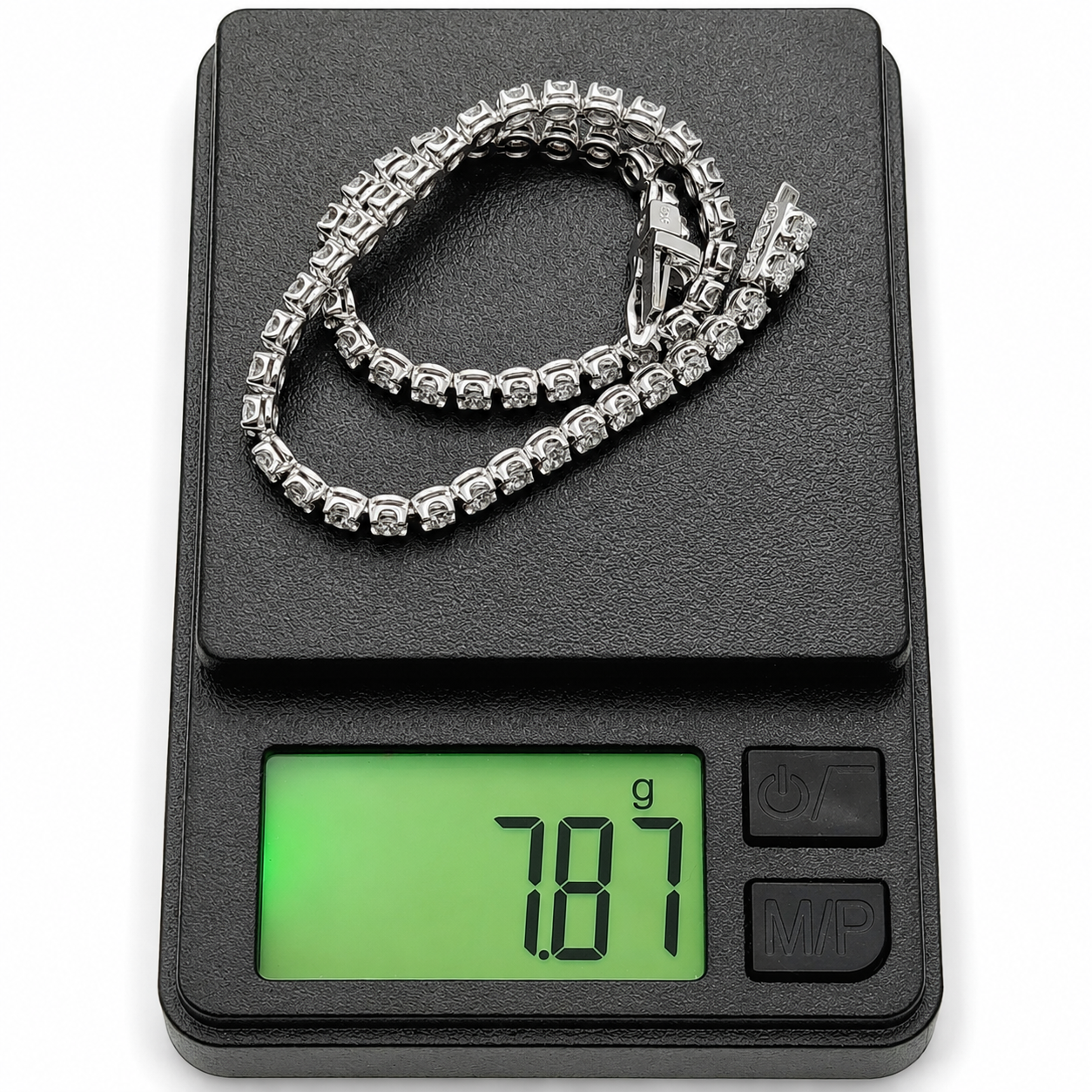 Bracciale - 18 carati Oro bianco - 2.00ct. tw. Diamante (Naturale) - Made in Italy - Handmade