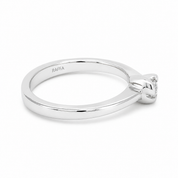 Anteprima  Anello - 18 carati Oro bianco - 0.09ct. tw. Diamante (Naturale) - Made in Italy