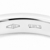 Anteprima  Anello - 18 carati Oro bianco - 0.09ct. tw. Diamante (Naturale) - Made in Italy