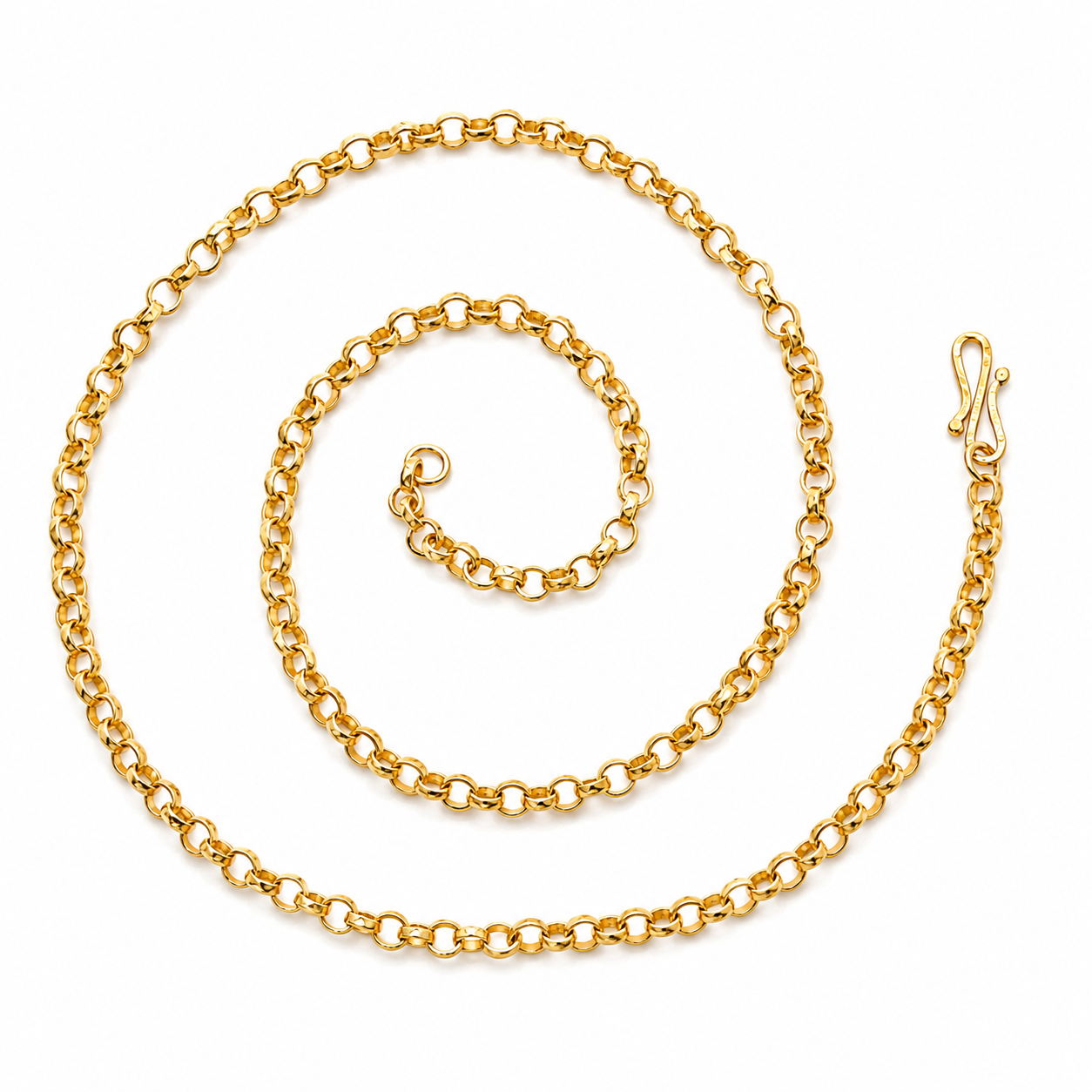 Collana - 18 carati Oro giallo - Made in Italy - Handmade