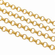 Collana - 18 carati Oro giallo - Made in Italy - Handmade