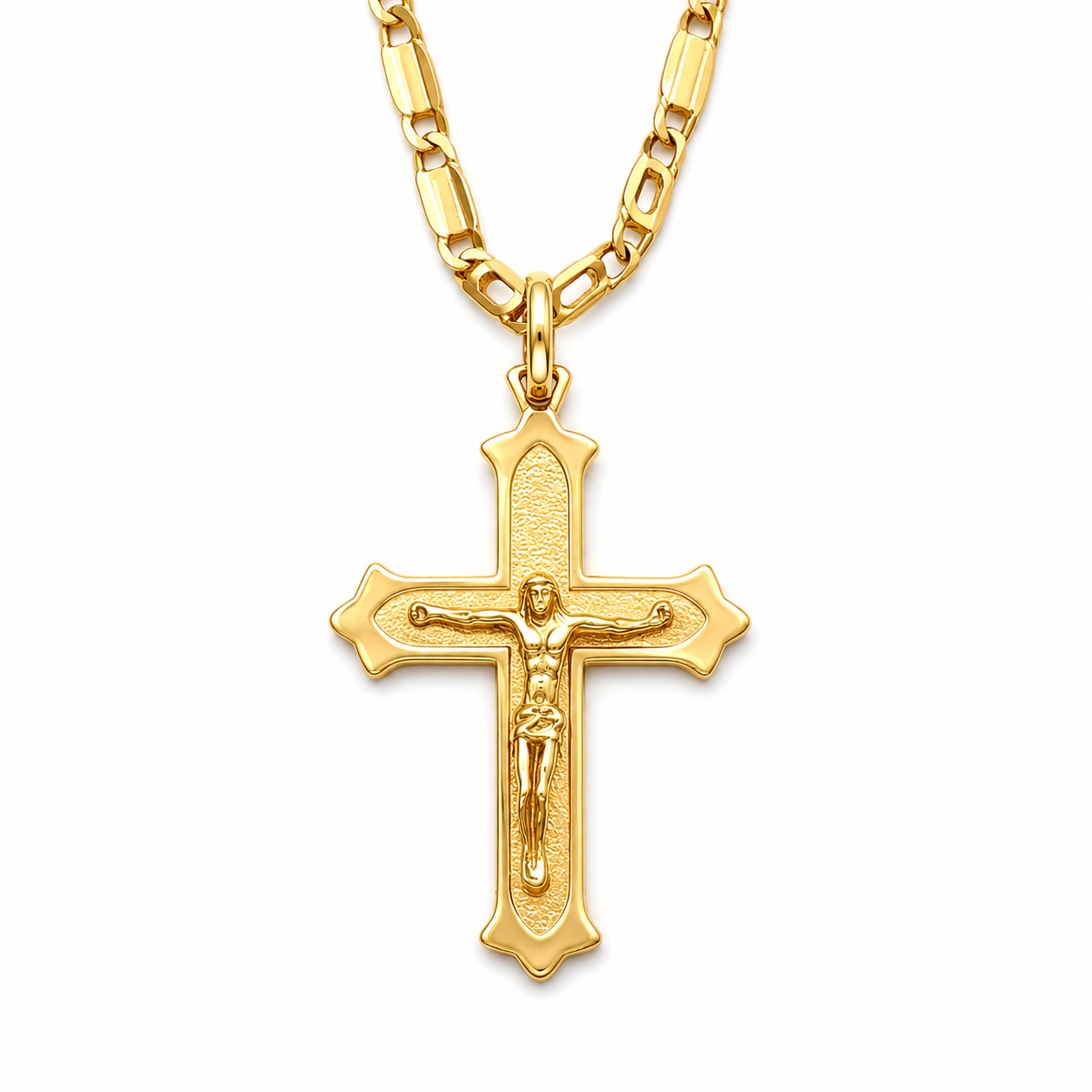 Collana con ciondolo - 18 carati Oro giallo - Handmade - Made in Italy