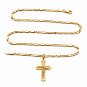 Collana con ciondolo - 18 carati Oro giallo - Handmade - Made in Italy
