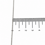 Collana - 18 carati Oro bianco - Made In Italy - Hand Made