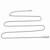 Collana - 18 carati Oro bianco - Made In Italy - Hand Made