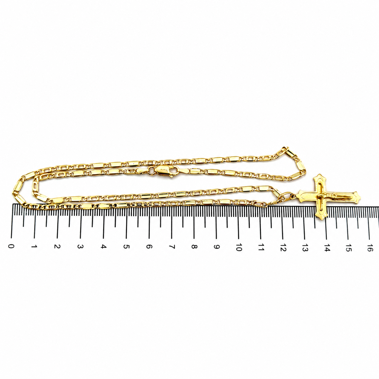 Collana con ciondolo - 18 carati Oro giallo - Handmade - Made in Italy