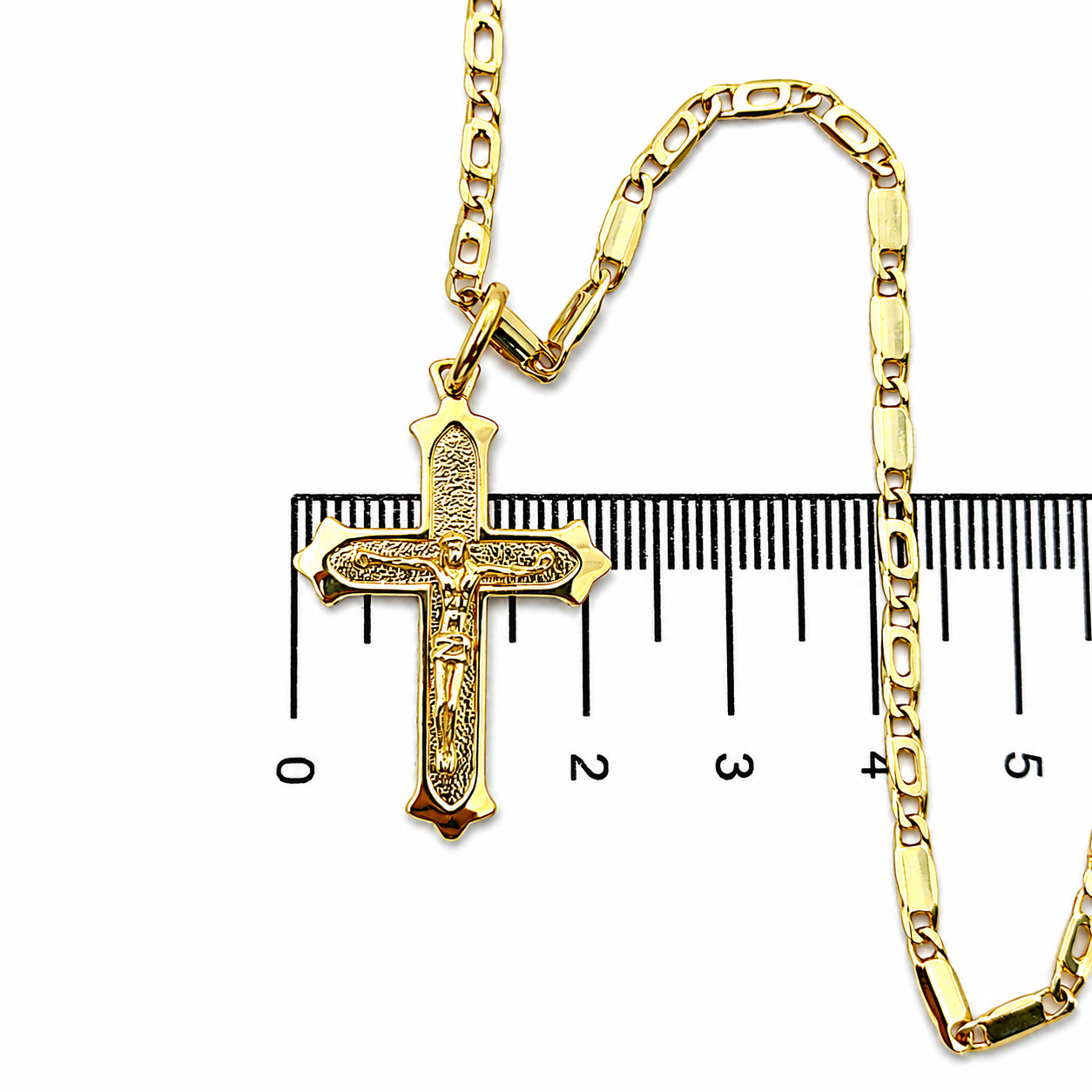 Collana con ciondolo - 18 carati Oro giallo - Handmade - Made in Italy