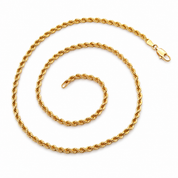 Collana - 18 carati Oro giallo - Made in Italy - Handmade