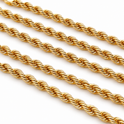 Collana - 18 carati Oro giallo - Made in Italy - Handmade