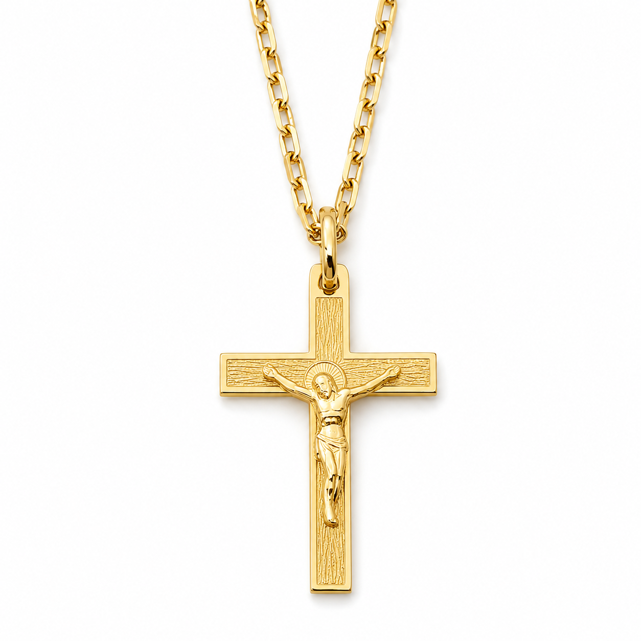 Collana con ciondolo - 18 carati Oro giallo - Handmade - Made in Italy