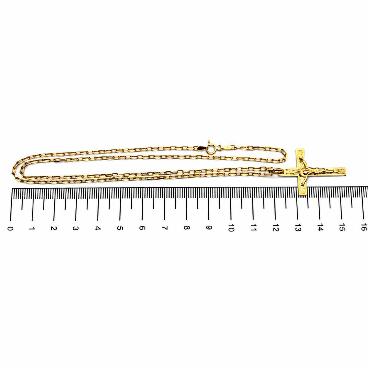 Collana con ciondolo - 18 carati Oro giallo - Handmade - Made in Italy
