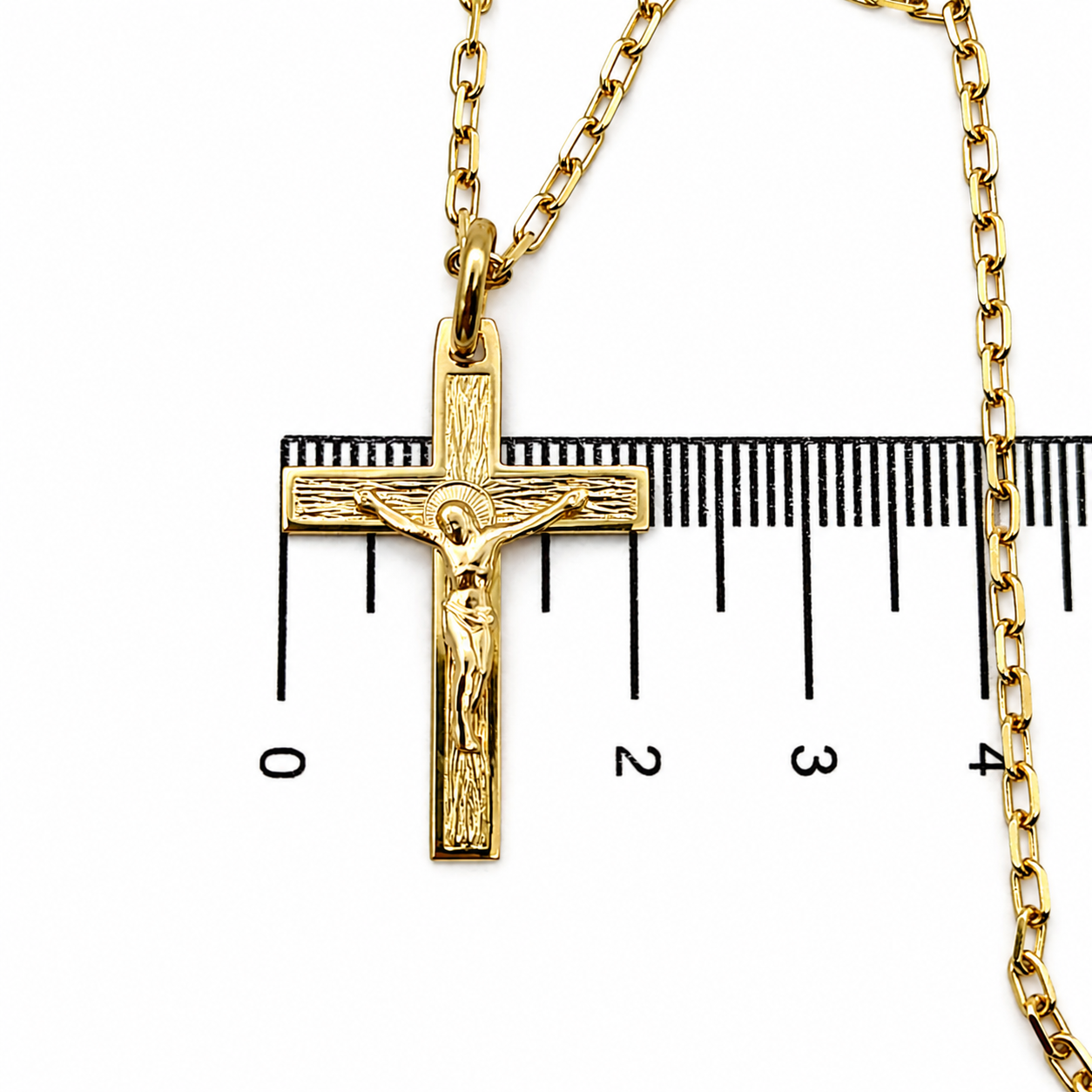 Collana con ciondolo - 18 carati Oro giallo - Handmade - Made in Italy