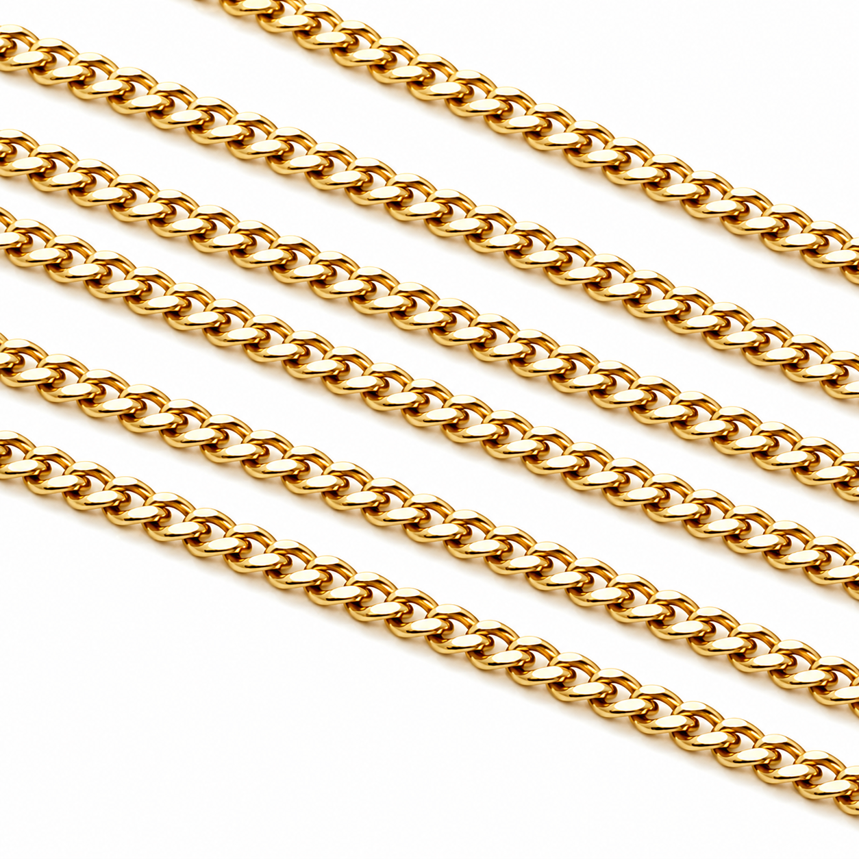 Collana - 18 carati Oro giallo - Made in Italy - Handmade