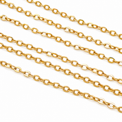 Collana - 18 carati Oro giallo - Made in Italy - Handmade