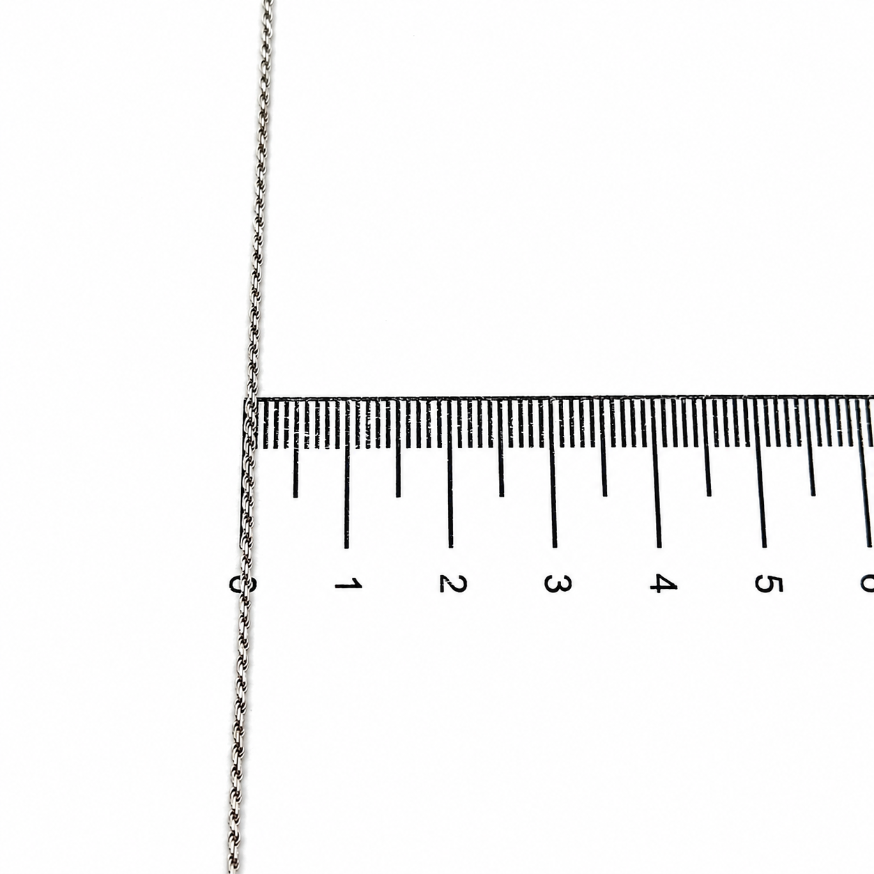 Collana - 18 carati Oro bianco - Made In Italy - Hand Made