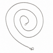 Collana - 18 carati Oro bianco - Made In Italy - Hand Made