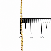 Collana - 18 carati Oro giallo - Made in Italy - Handmade