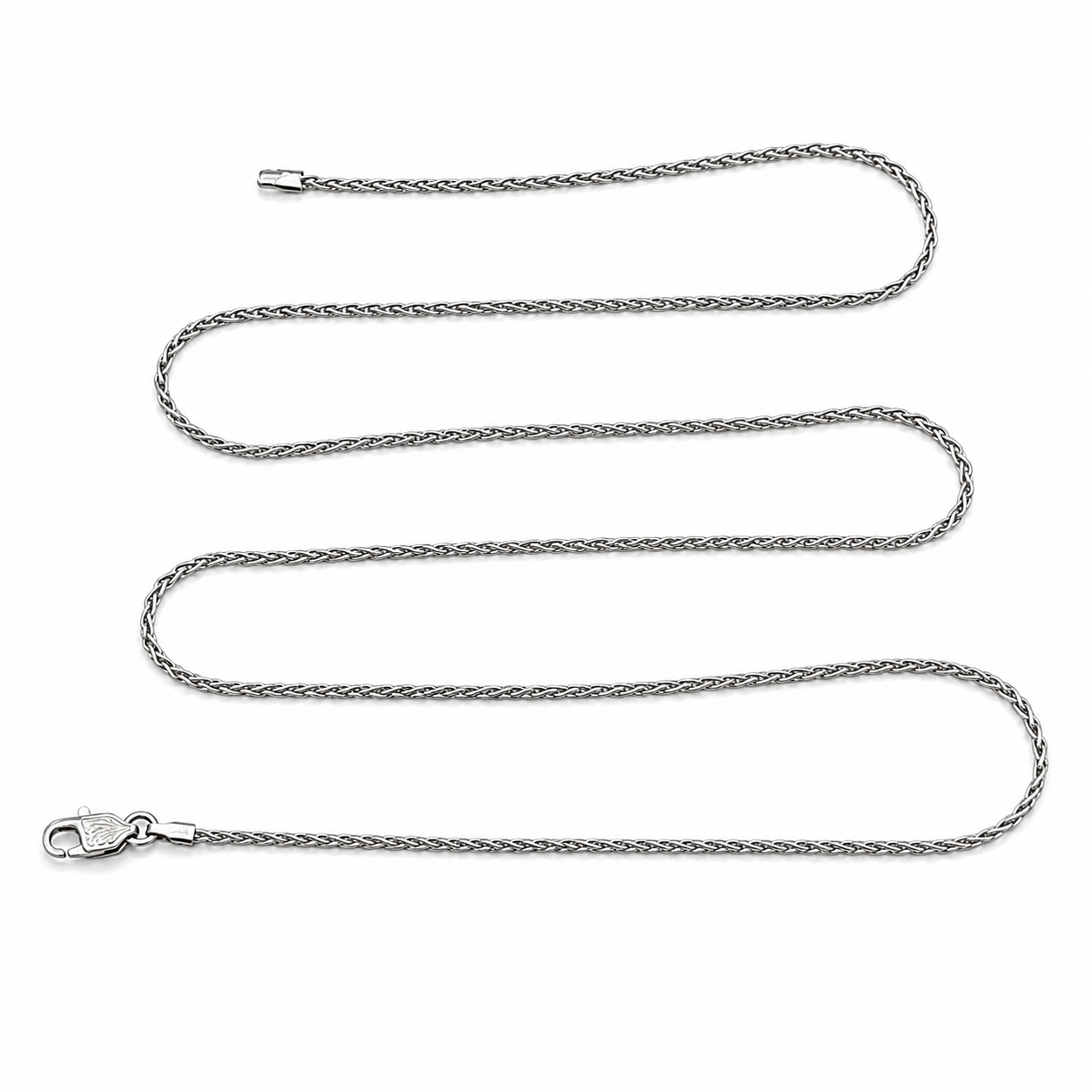 Collana - 18 carati Oro bianco - Made In Italy - Hand Made