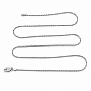 Collana - 18 carati Oro bianco - Made In Italy - Hand Made