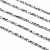 Collana - 18 carati Oro bianco - Made In Italy - Hand Made