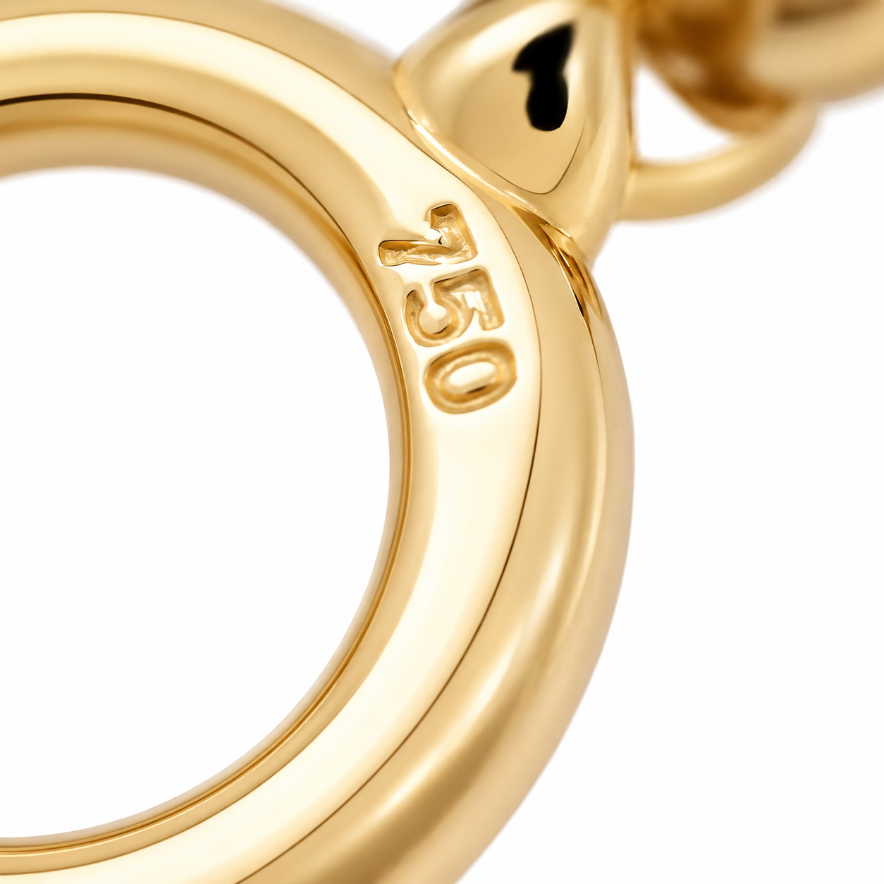 Collana con ciondolo - 18 carati Oro giallo - 0.10ct. tw. Diamante (Naturale) - Made in Italy - Handmade